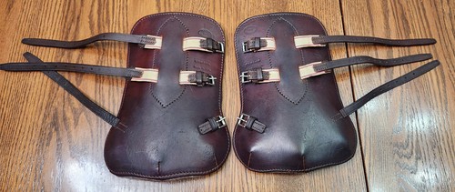 Equusport open front leather - open,